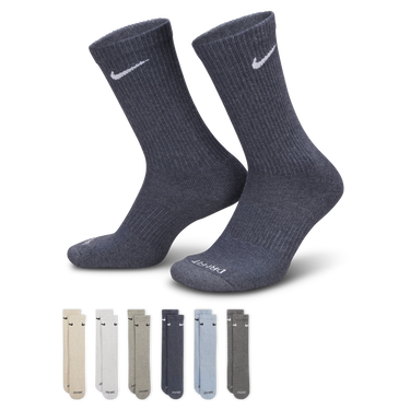 Ponožky Nike Everyday Plus Cushioned Training Socks (6 Pairs) Šedá | SX6897-901, 0