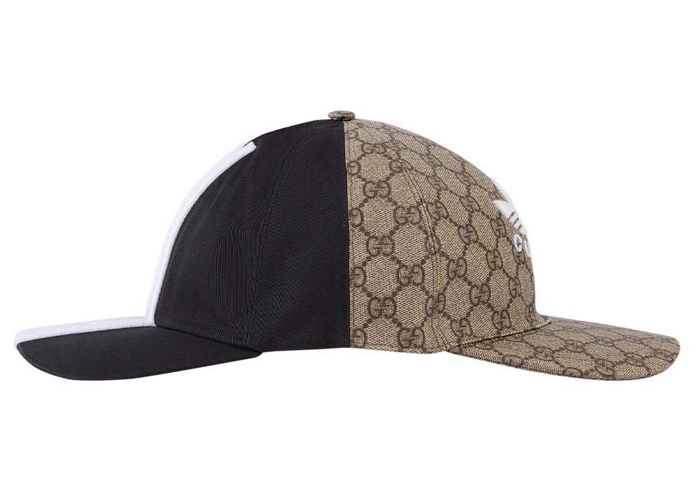 Klobúk Gucci adidas x Double Sided Baseball Hat Black/Beige Béžová | 719406 4HAST 9760, 0