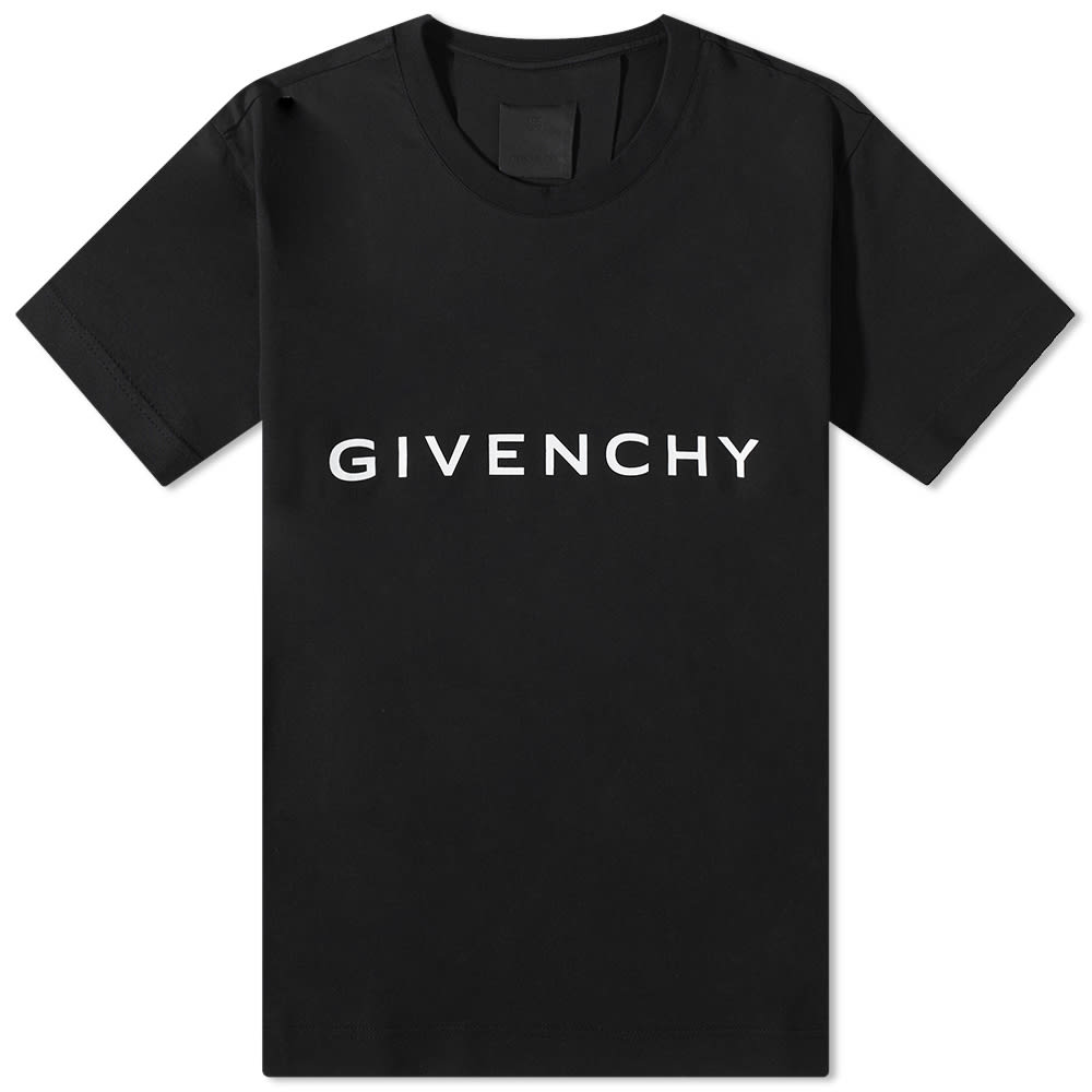 Tričko Givenchy Logo Tee Čierna | BM716G3YAC-001, 0