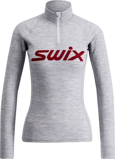 Sveter SWIX Swix RaceX Merino Half Zip Top Šedá | 10121-23-10106, 0