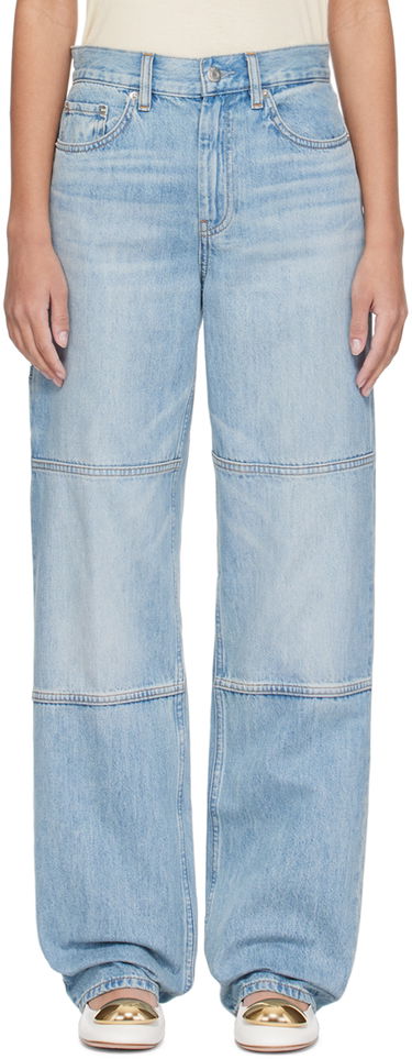 Džínsy Helmut Lang Helmut Lang Carpenter Wide Leg Jeans Modrá | O01DW207, 0