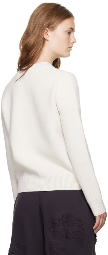 Sveter We11done We11done Women's Cardigan Biela | WD-KC2-24-602-W-IV, 2