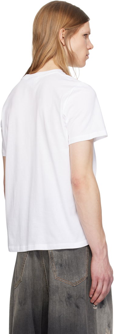 Tričko GANNI Thin Jersey Relaxed T-shirt Biela | T3561-151, 3