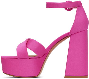 Tenisky a topánky Gianvito Rossi Sheridan Heeled Platform Sandals Ružová | G61418.70RIC.LYC, 2