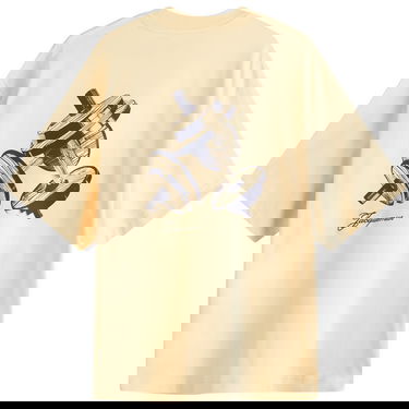 Tričko Jacquemus Jacquemus Athletic Club T-Shirt, Size XS Žltá | 25E255JS322-2466-1JG, 2
