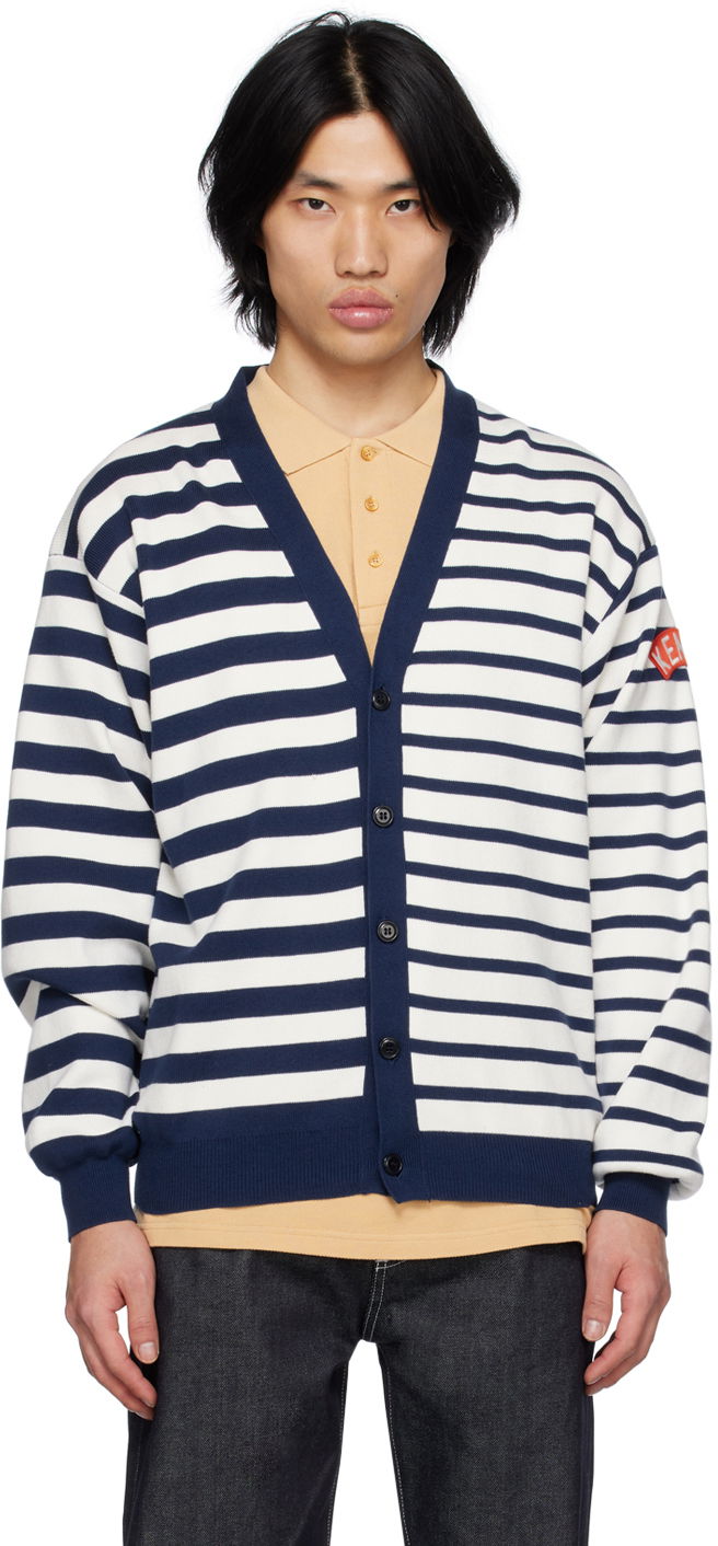 Sveter KENZO Paris Nautical Stripes Navy | FD55CA3703CN, 0