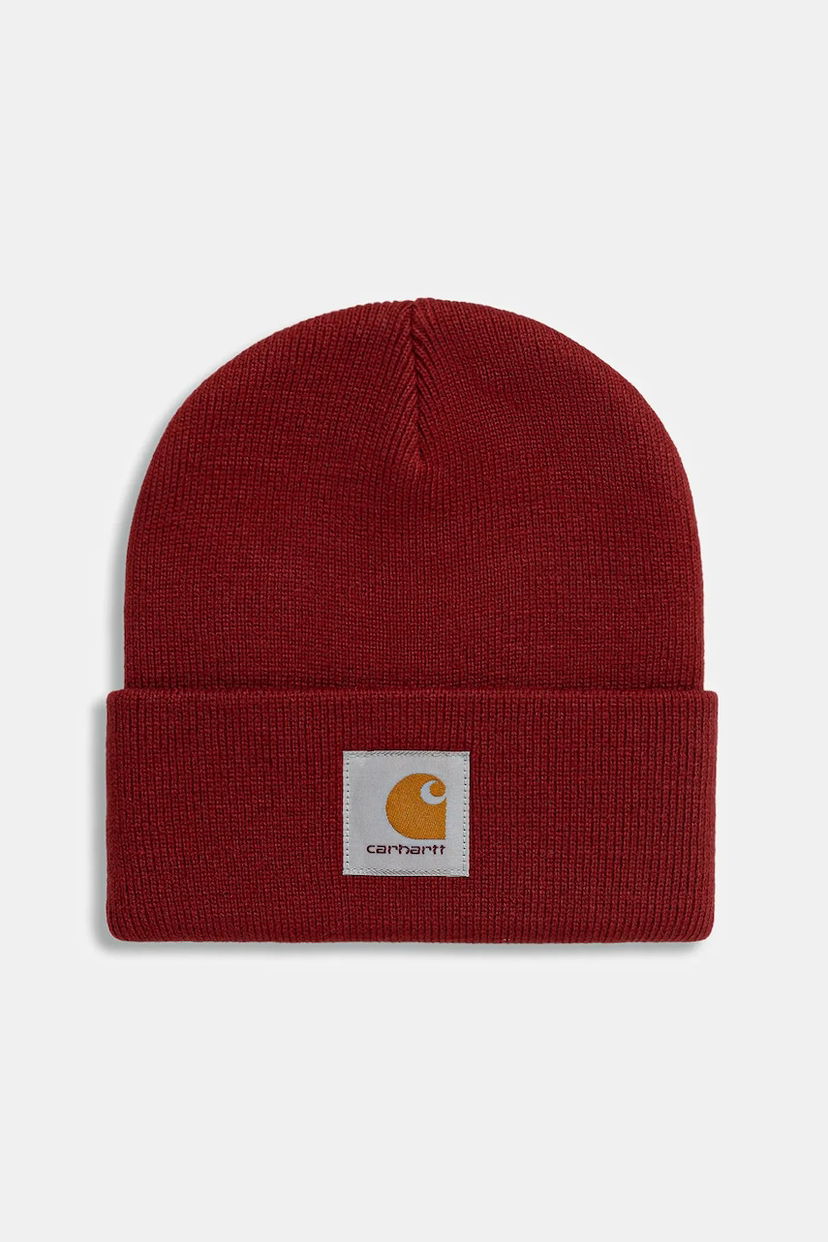 Kulicha Carhartt WIP WIP Short Watch Hat Vínová | I017326.H8XX