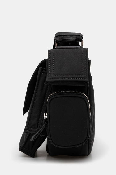 Ľadvinka Fiorucci Nylon Super Pocket Bag Čierna | U01FMABA123NY01BK01, 3