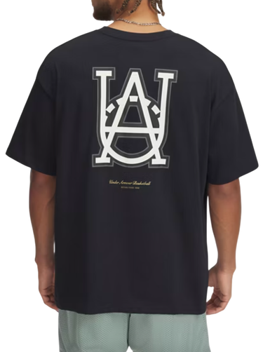 Tričko Under Armour HWT Hoops Courtside T-Shirt Čierna | 1390191-001, 2