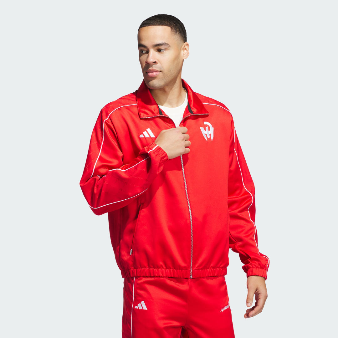 Bunda adidas Performance Mahomes Červená | JE4332, 0
