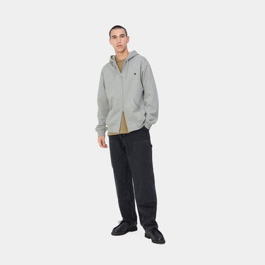 Bunda Carhartt WIP Hooded Madison Jacket Šedá | A212047_V6_XX, 5