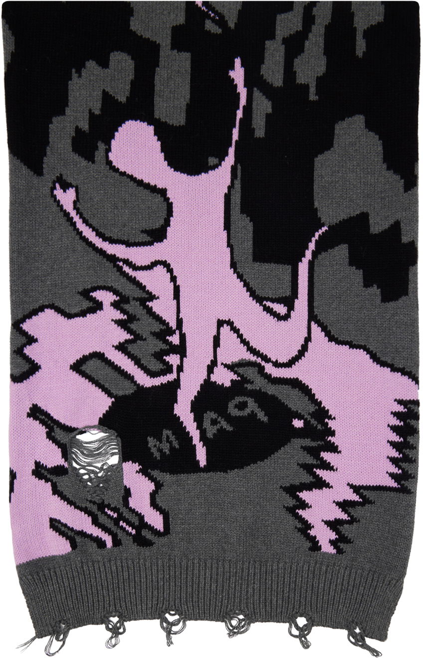 Šál Perks And Mini Cashmere Scarf Fialová | 10201, 1