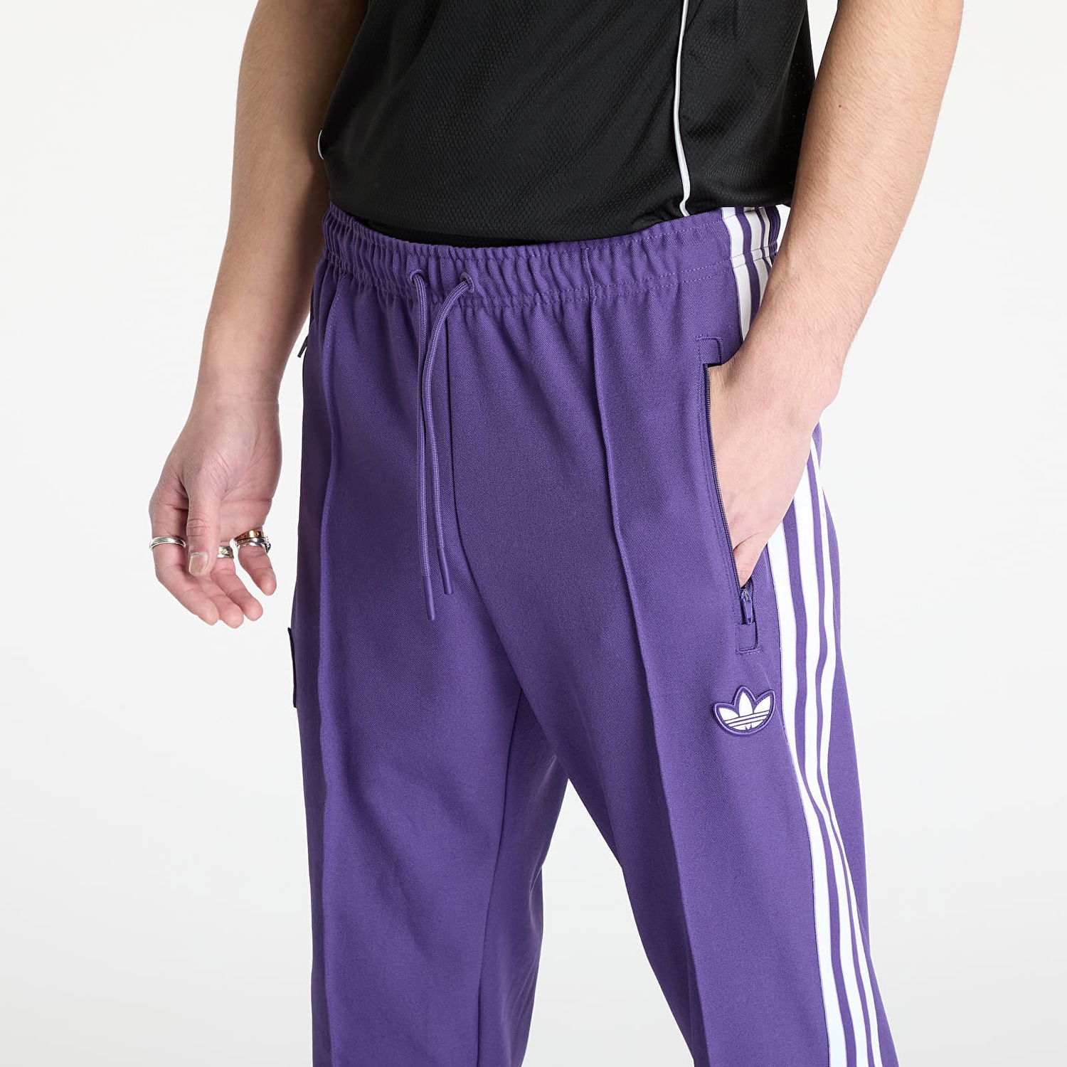 Tepláky adidas Performance Real Madrid Terrace Icons Track Pants Fialová | JF2579, 1