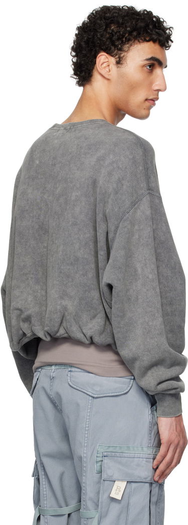 Mikina R13 R13 'New York' Balloon Crewneck Sweatshirt Šedá | R13WK260-001BI, 2