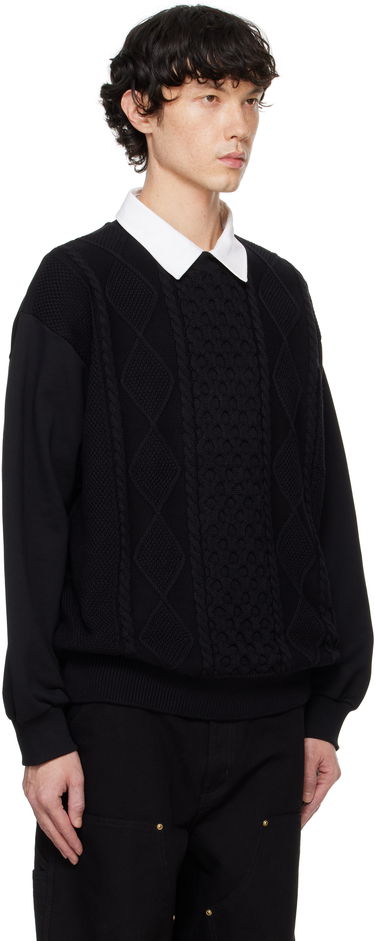 Sveter Carhartt WIP Black Knit Tridon Sweater Čierna | I034033, 1