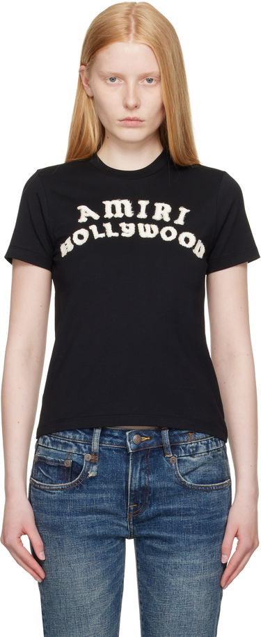 Tričko AMIRI Amiri Hollywood T-Shirt Čierna | AWJYTE1062, 0