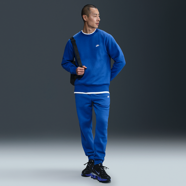 Mikina Nike Nike Club Fleece Crewneck Sweatshirt Modrá | FN3886-480, 3