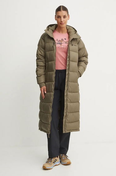 Prešívaná bunda Columbia Long Padded Winter Jacket Zelené | 2051351, 1