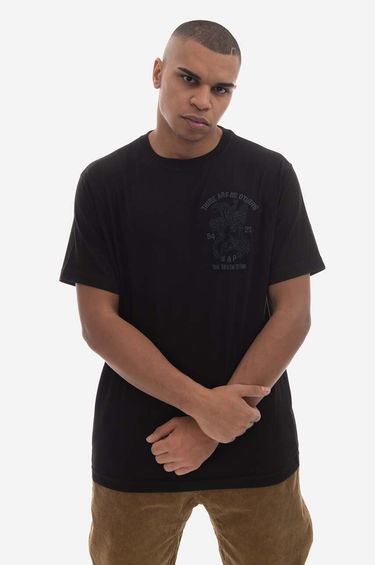 Tričko Maharishi U.A.P. Embroidered T-shirt Čierna | 4093.BLACK, 0