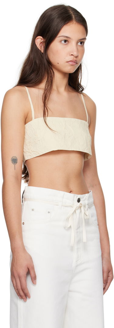Tielko Nanushka Nanushka Cressy Bandeau Top Biela | NW24FWTP38671, 1