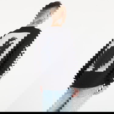 Tričko Carhartt WIP Long Sleeve Archive Script T-Shirt Čierna | I036002.89XX, 2