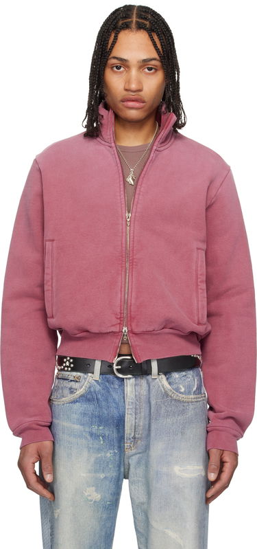 Mikina OUR LEGACY Our Legacy Mob Zip-Up Sweater Ružová | M2256MR, 0