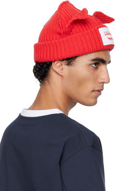 Kulicha Charles Jeffrey Loverboy Charles Jeffrey LOVERBOY Chunky Ears Beanie Červená | 052130124, 2