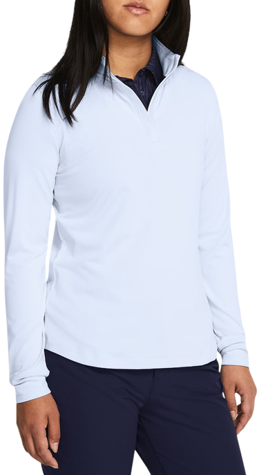 Mikina Under Armour Playoff Quarter Zip Pullover Modrá | 1383614-464, 0