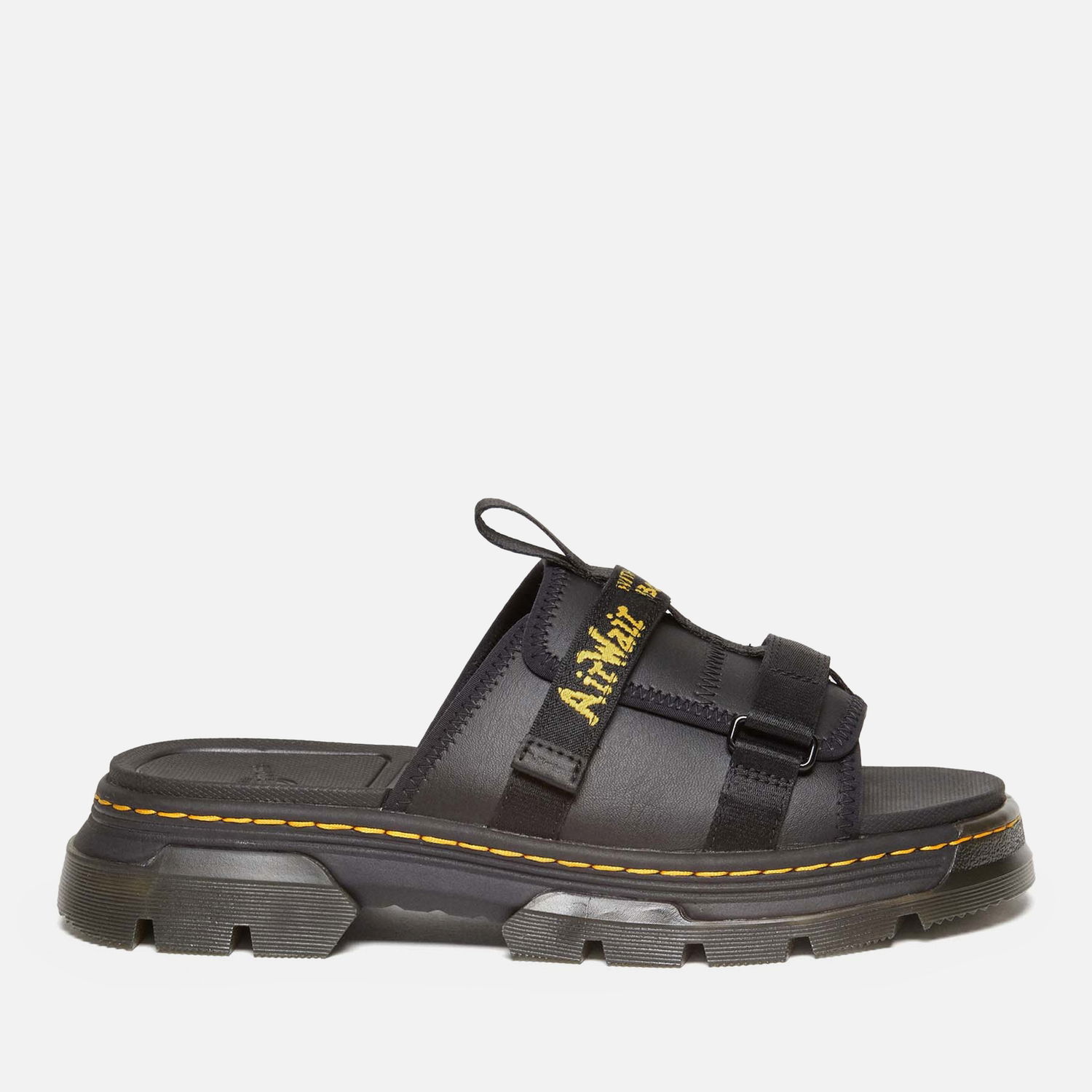 Tenisky a topánky Dr. Martens Ayce II Leather/Webbing Slide Čierna | 31530001, 0