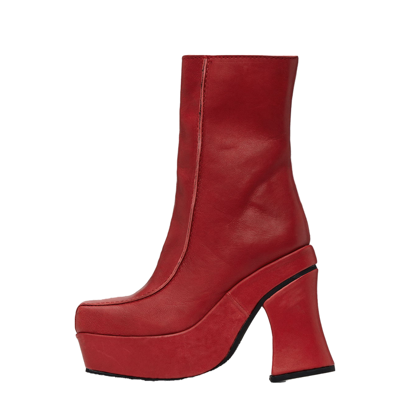 Tenisky a topánky Eckhaus Latta Climax Boots Červená | FEKLWCLXB02111