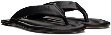 Tenisky a topánky BY FAR Dasha Leather Thong Sandals Čierna | 23SSDASBLNAP, 3