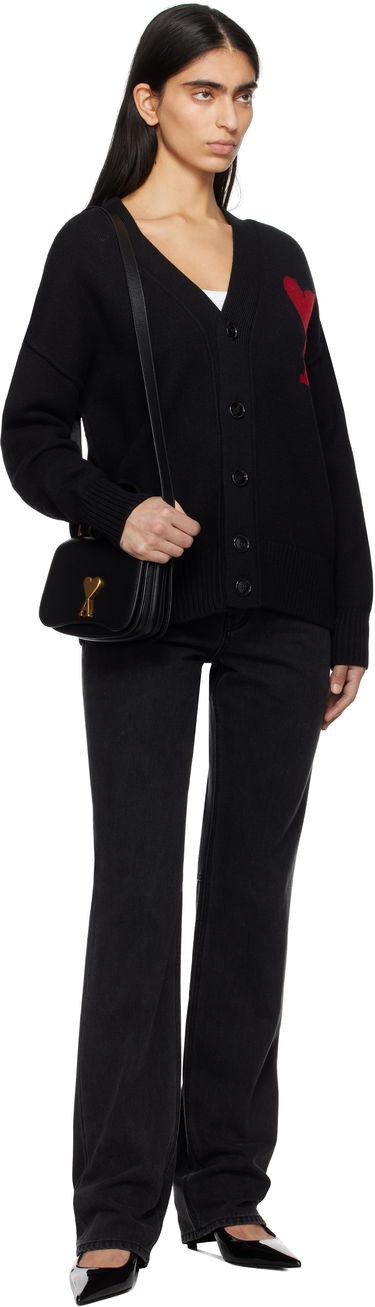 Kabelka AMI Mini Paris Bag Čierna | ULL007.AL0036, 3