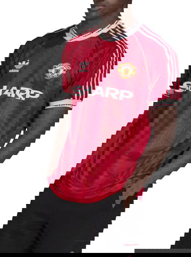 Dres adidas Originals Manchester United 90 Soccer Jersey Červená | hp0455, 0