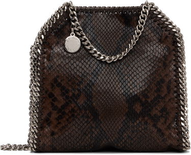 Tote bag Stella McCartney Stella McCartney Falabella Snake Mini Tote Bag Hnedá | 391698WP0621, 0