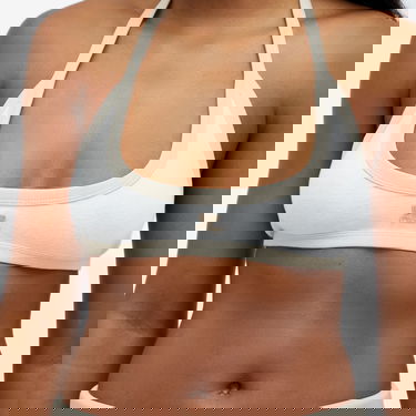 Crop Top Courrèges Buckle Contrast Bra Biela | 124JBR034JS0070-B091, 5
