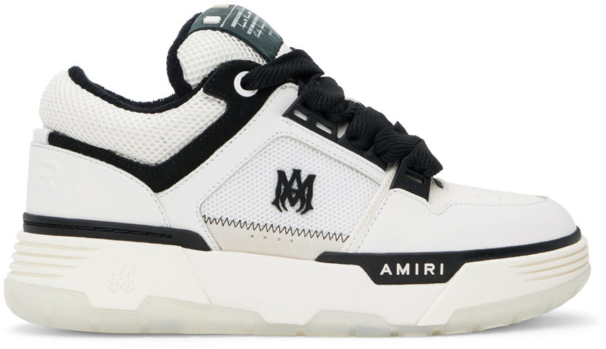 White & Black MA-1 Sneakers