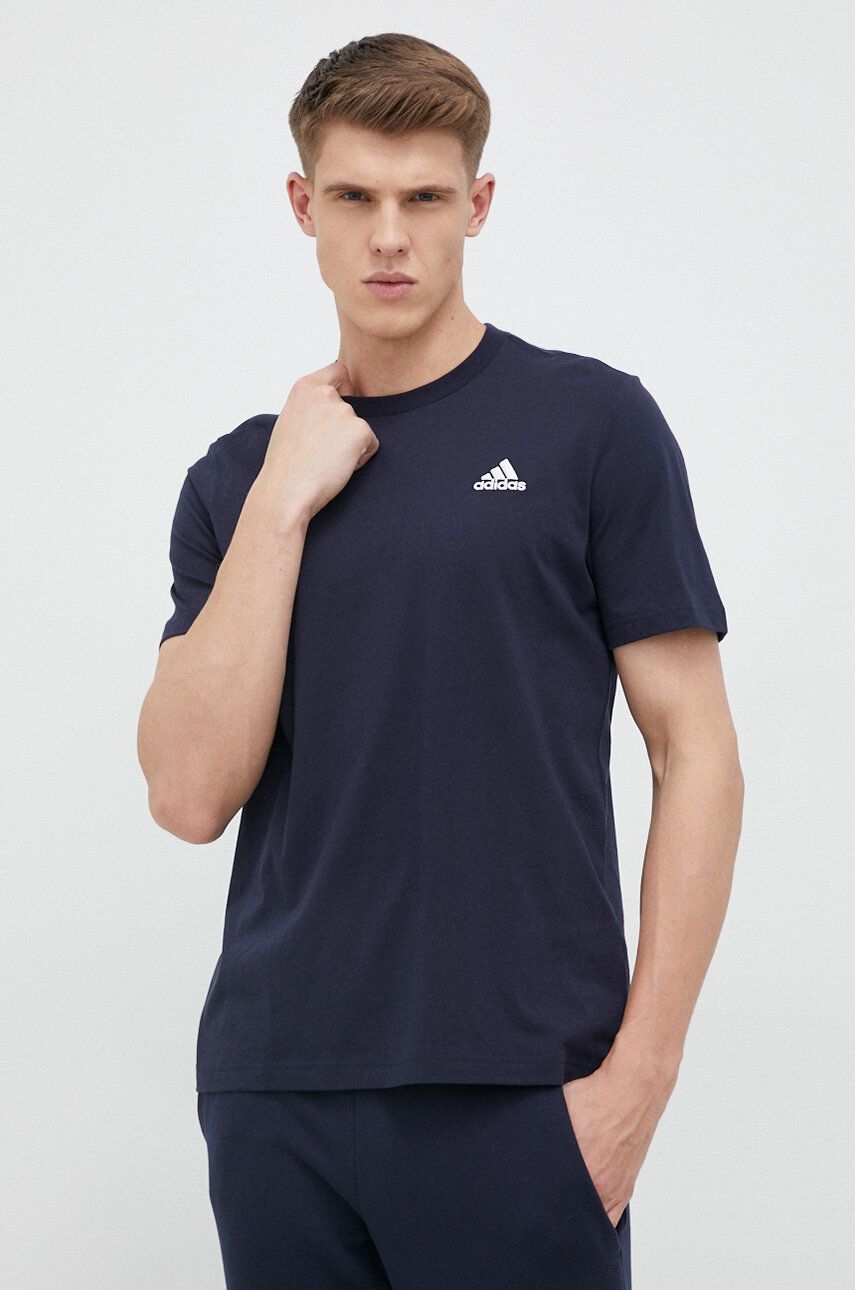 Tričko adidas Performance Essentials Single Jersey Embroidered Small Logo Tee Navy | HY3404, 0