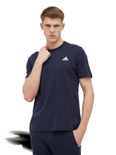 Tričko adidas Performance Essentials Single Jersey Embroidered Small Logo Tee Navy | HY3404