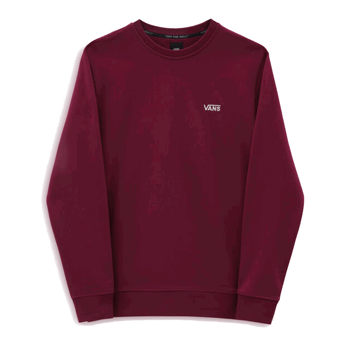 Mikina Vans Vans Core Basic Crew Fleece Sweatshirt Vínová | VN0A7YDUY7Y, 0