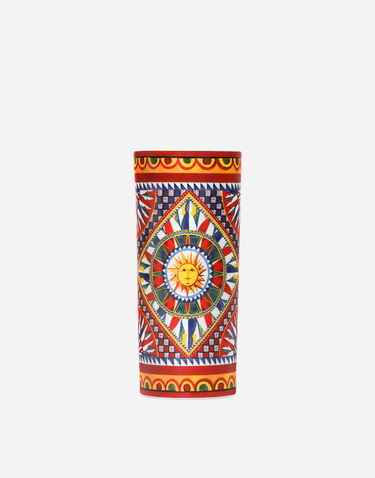 Home decor Dolce & Gabbana Dolce & Gabbana Cylindrical Porcelain Vase Onesize Rôznofarebný | TCC196TCAMVUC067, 3