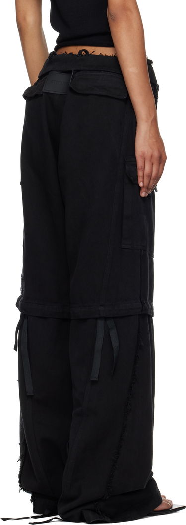 Cargo nohavice Ottolinger Ottolinger Baggy Cargo Pants Čierna | 109-200306-02, 2