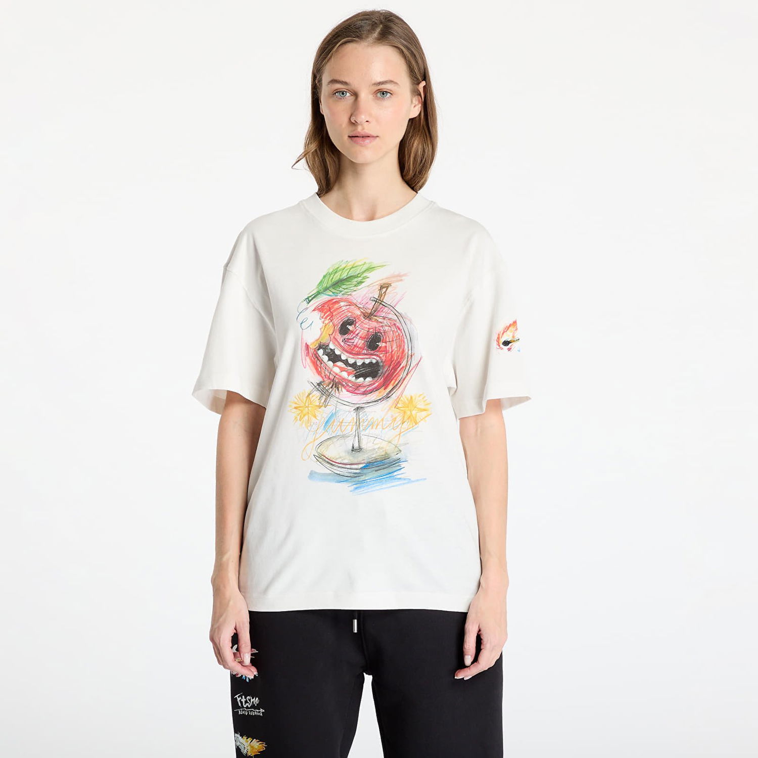 Tričko Footshop FTSHP x Kurňavka T-Shirt Biela | FTSHP_475, 1