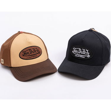 Šiltovka Von Dutch Von Dutch Trucker Cali Patch Cap Čierna | VD/0/CAS1/LOFB02/B, 3