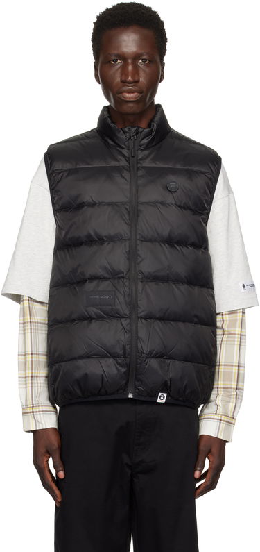 Vesta AAPE by A Bathing Ape AAPE by A Bathing Ape 'AAPE Now' Down Vest Čierna | AAPDNM7651XXNBKX, 0