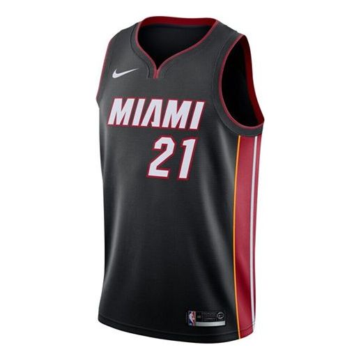 Dres Nike Icon Edition Miami Heat Jersey Čierna | 864487-010