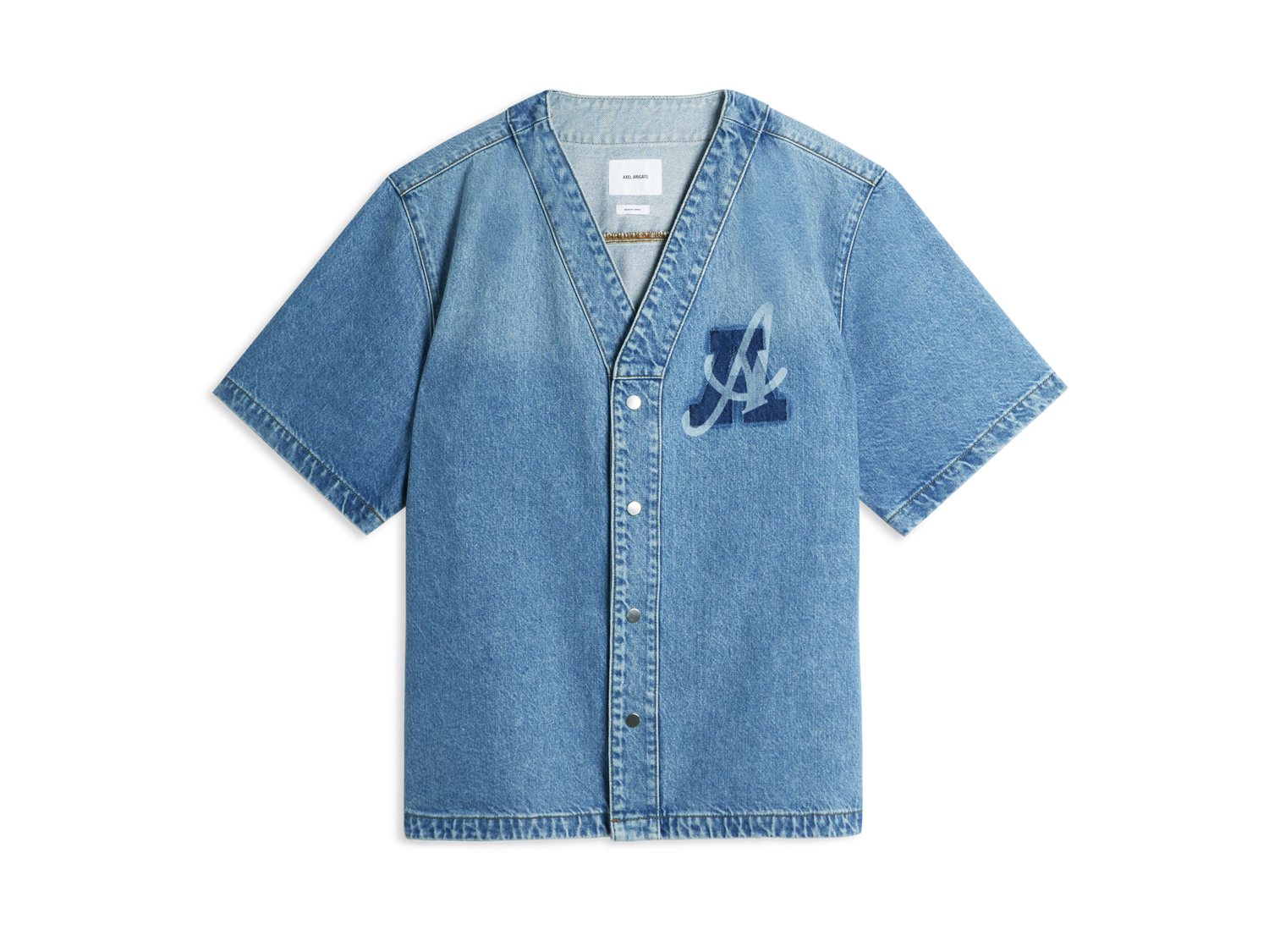 Košeľa AXEL ARIGATO Coach Shirt Modrá | A2187001, 1