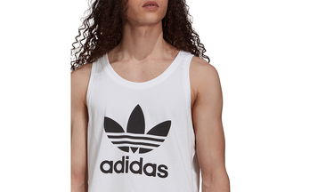 Tielko adidas Originals Adicolor Classics Trefoil Tank Top Biela | H06636, 4