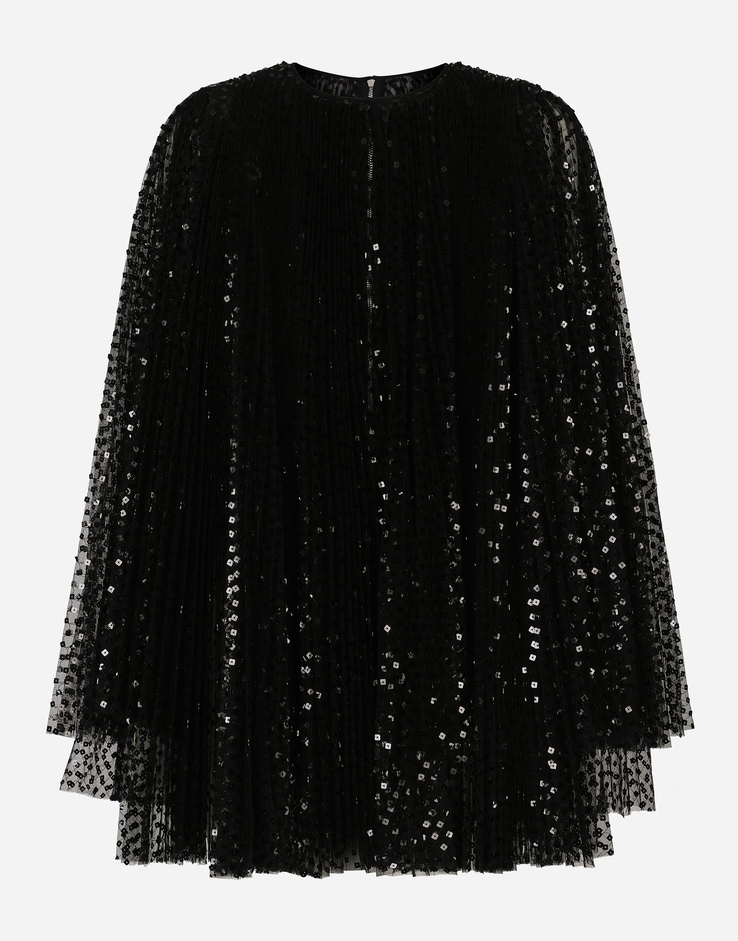 Šaty Dolce & Gabbana Sequined Short Dress Čierna | F6AUYTFLSHDN0000, 0