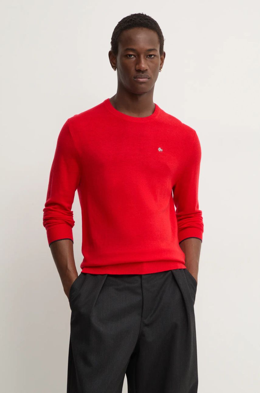 Sveter Napapijri Lightweight Crewneck Sweater Červená | NP0A4GJUR061, 0