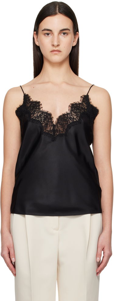 Tielko Róhe Silk Lace Camisole Čierna | 414-20-160, 0
